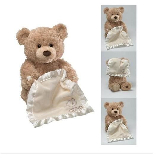 ours en peluche cache cache