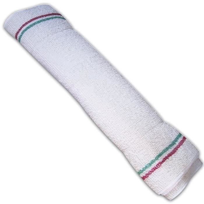 Rouleau essuie mains en coton 50x240 cm écru