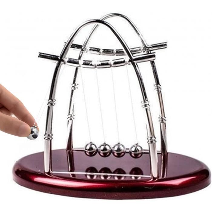 Pendule de Newton, Newtons LED Light Up Ball Berceau dénergie cinétique