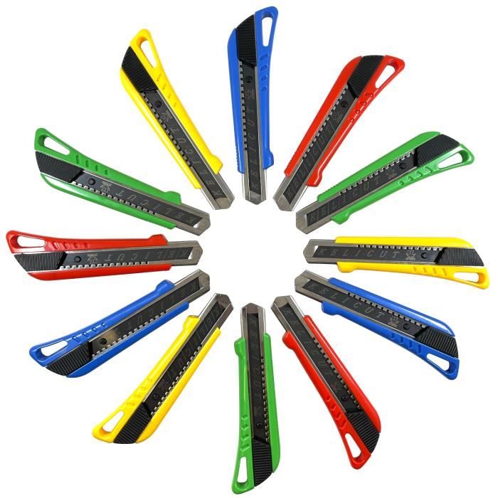 Cutter auto-rechargeable - Avec réservoir 5 lames acier SK2
