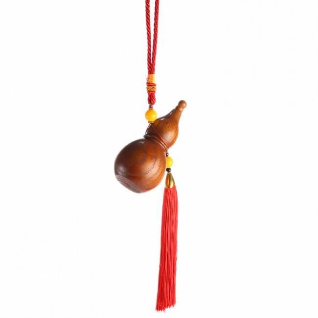Wu Lou gourd Laiton Doré Chinois Traditionnel Naturel Feng Shui Toys Q 