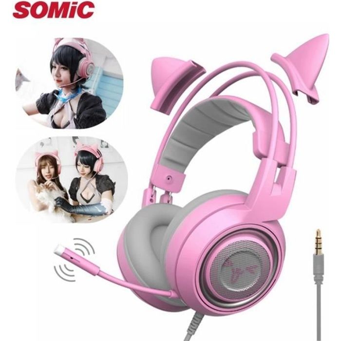 Casque gamer fille - Cdiscount