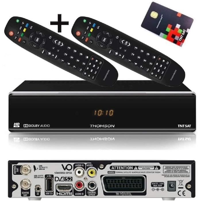 OPTEX Récepteur TV satellite HD + Carte TNTSAT V6 Astra 19.2°E | Leroy OPTEX Récepteur TV satellite HD + Carte TNTSAT V6 Astra 19.2°E | Leroy