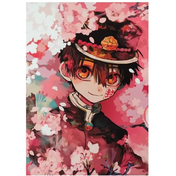 Poster Toilet-bound Hanako-kun En Tissu 70x30 Cm - Décoration Anime, Qualité Coton/lin, Prêt à Suspendre - 13