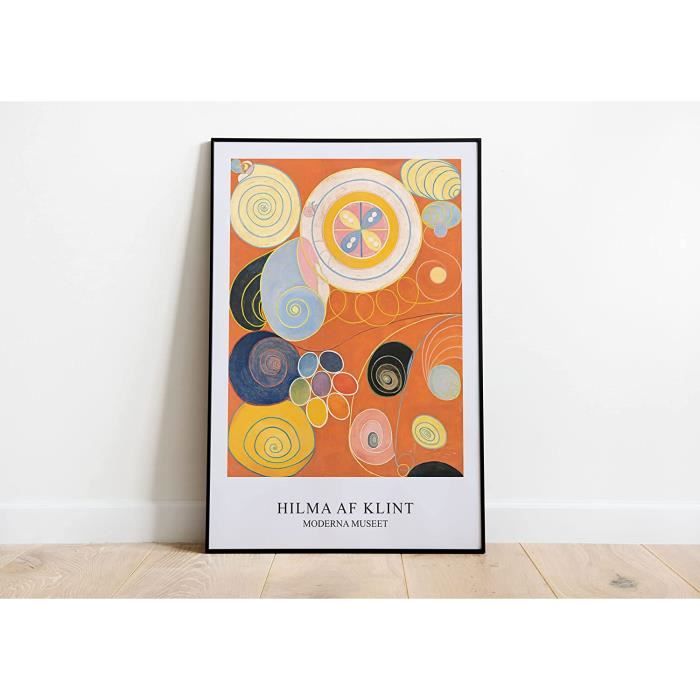 Art par Hilma af Klint, artiste suédois - point de vue de Buddhas dans la vie terrestre n° 3