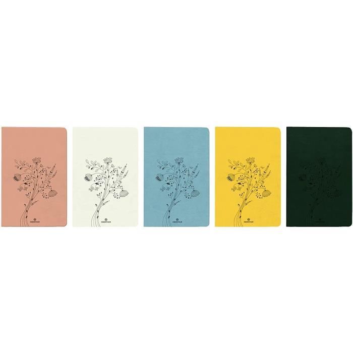 Agenda Semainier Sakura Août 2025 à Août 2026 - Format 17x24,5 Cm - Couverture Vagues - Bilingue Français/anglais