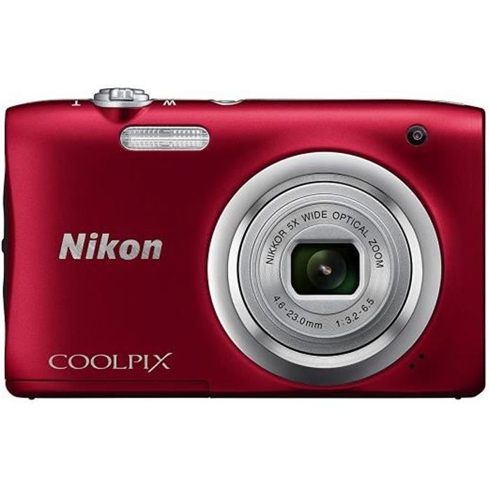 Nikon Coolpix A100 Appareil photo Compact 20 Mpix Rouge