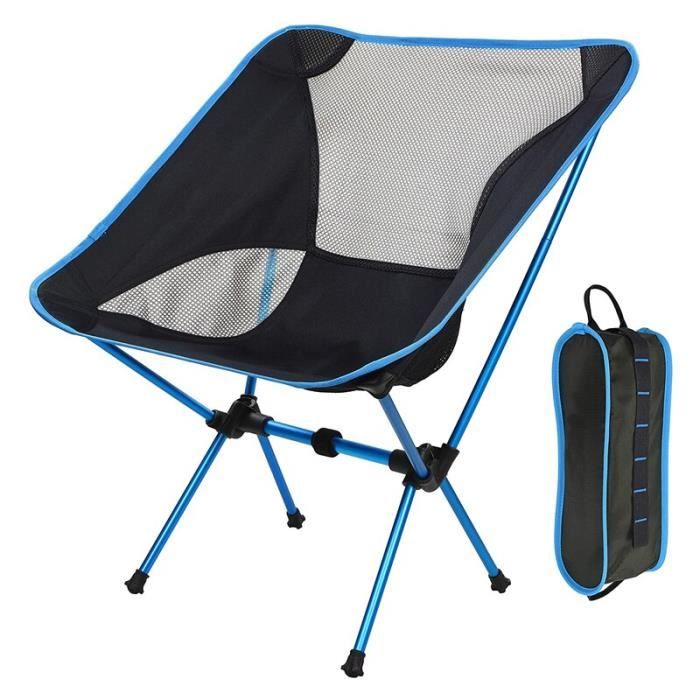 Chaise De Camping Pliante PACOONE - Ultra Légère, Siège Portable Pour Extérieur