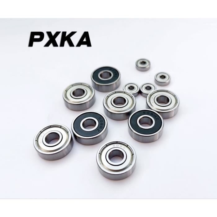 Roulements à Billes 626ZZ (Lot De 10) - 6x19x6mm, Acier, Double Blindage, Pour Skate, Scooter