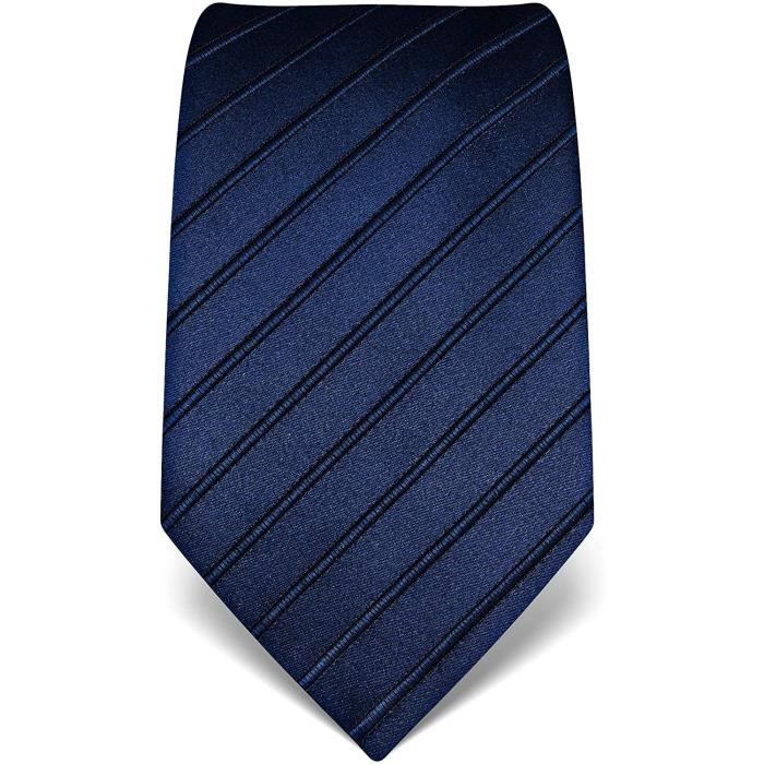Vincenzo Boretti Cravate homme, pure soie, haute densité de tissage, anti- tâches, anti-salissures, hydrofuge, longue, accessoire pour la chemise et costume - motif à carreaux anthracite Vincenzo Boretti Cravate homme, pure soie, haute densité de tissage, anti- tâches, anti-salissures, hydrofuge, longue, accessoire pour la chemise et costume - motif à carreaux anthracite
