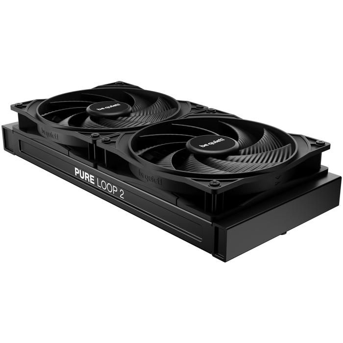 be quiet! Pure Loop 2 280 mm - Kit de Watercooling tout-en-un pour processeur avec waterblock ARGB