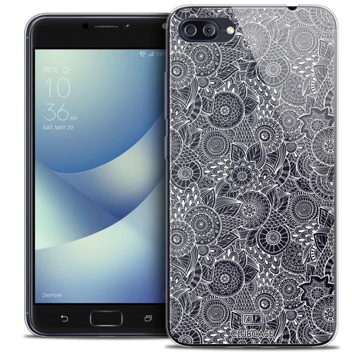 compatibile con ASUS ZENFONE 4 MAX ZC520KL X00HD / ZC520KL-4A008WW Custodia COVER protezione flessibile soft slim GEL silicone tpu Trasparente + PELLICOLA vetro TEMPERATO antigraffio CORNICE NERO