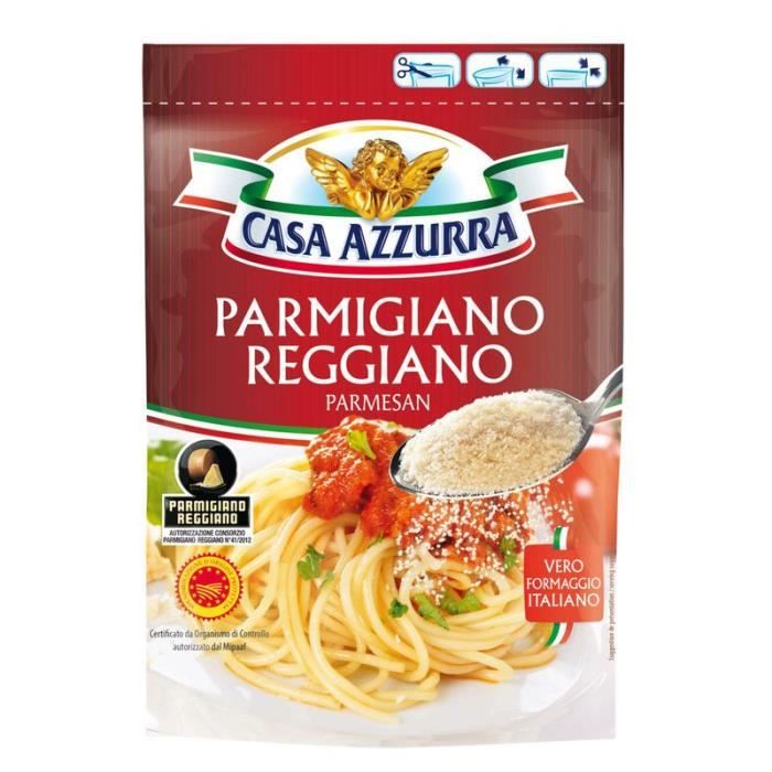 CASA AZZURRA Parmigiano reggiano rapé - 30% 70g - Cdiscount
