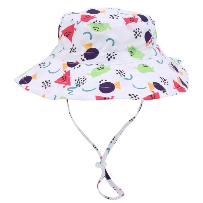 Chapeau Cloche Bébé Fille En Dentelle - Blanc, Rouge, Violet - Tour De Tête ~49-50cm