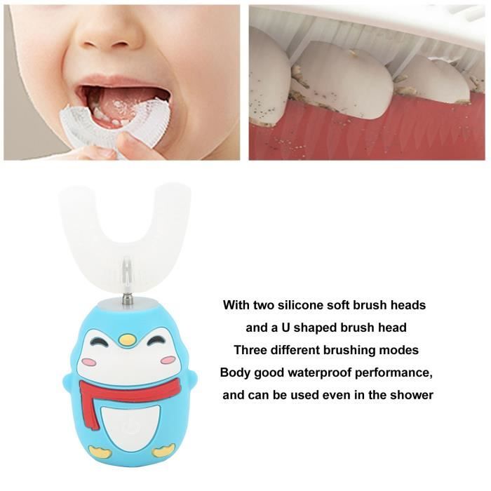 Tête de brosse à dents électrique en Silicone pour nettoyage du
