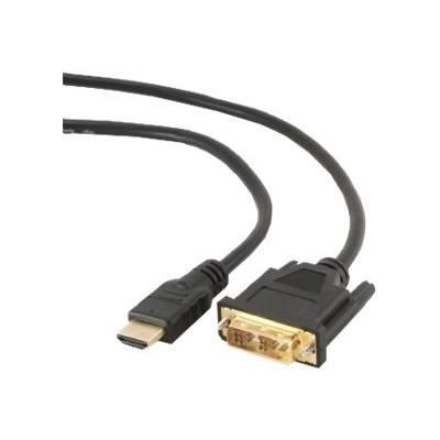 Gembird Câble HDMI vers DVI avec connecteurs plaqués Or 1,8 m