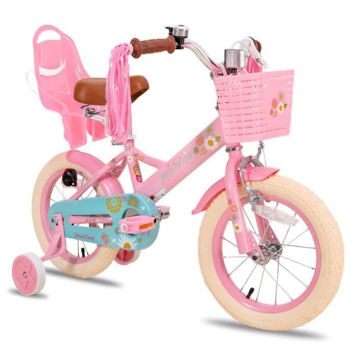 Vélo pour enfants HILAND, 16, pour les enfants de 4 à 6 ans, avec frein à main et roue Vélo pour enfants HILAND, 16, pour les enfants de 4 à 6 ans, avec frein à main et roue