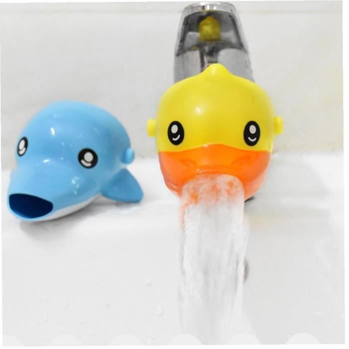Newin Star Robinet Extender Evénement d/'évier de salle de bain Extender pour les tout-petits Enfants favorise la lavage des mains chez les enfants 1PC Duck Jouets pour enfants