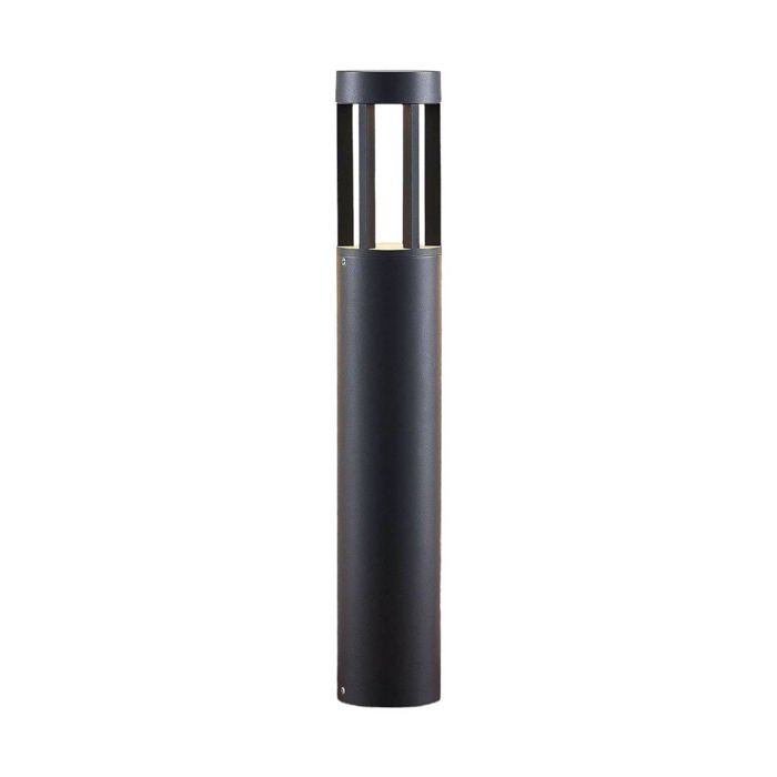 Borne lumineuse ampoules LED - Lindby - lampe de jardin - - gris foncé Borne lumineuse ampoules LED - Lindby - lampe de jardin - - gris foncé