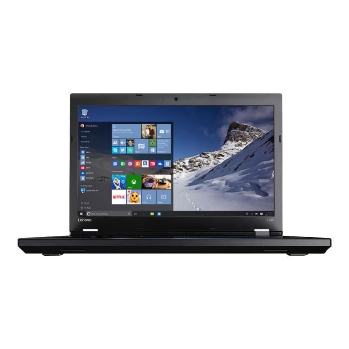Top achat PC Portable Lenovo ThinkPad L560 20F1 Core i7 6600U - 2.6 GHz Win 10 Pro 64 bits 8 Go RAM 256 Go SSD TCG Opal Encryption 2 graveur de DVD… pas cher