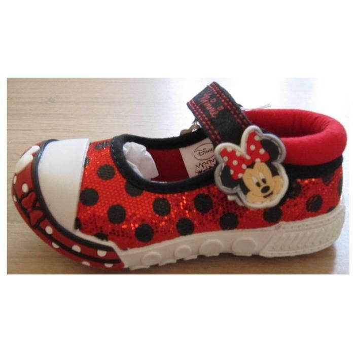 Chaussure Bebe Minnie Rouge Cdiscount