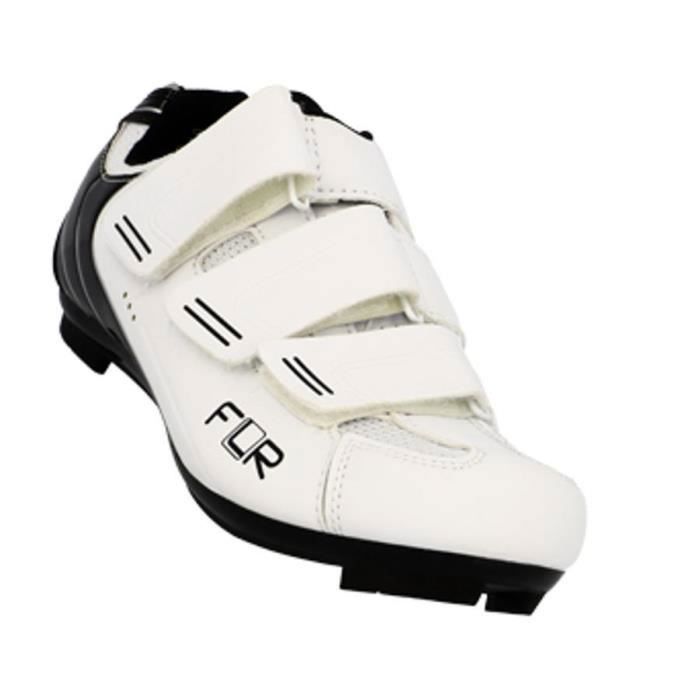 Chaussures de cyclisme FLR Pro F35 - blanc - 44 - Homme - Vélo sur route - Cycle - Sec