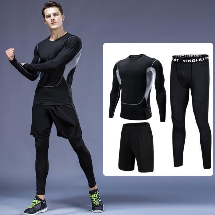 MUSCLE ALIVE – chemises de Fitness pour hommes, vêtements de sport, haut  d'été, de gymnastique, de musculation, d'entraînement, de cordes, de course  à pied - AliExpress