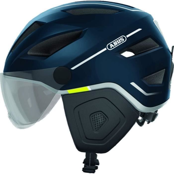 Casque Vélo ABUS Youn-I ACE Or Rose Taille M - Feu Arrière LED Intégré