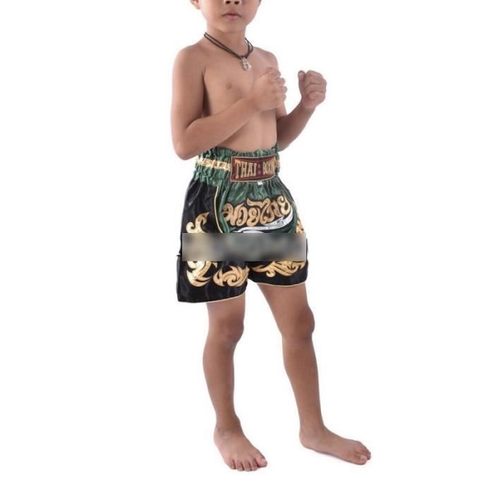 Short Enfant Traditionnel THAI Boxe Kickboxing Special Muay Thai