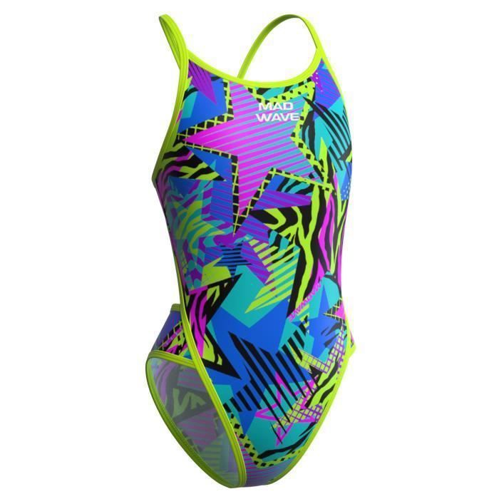 Maillot De Bain 1 Pièce à 3 Bandes Fille Adidas - Maillots De Bain