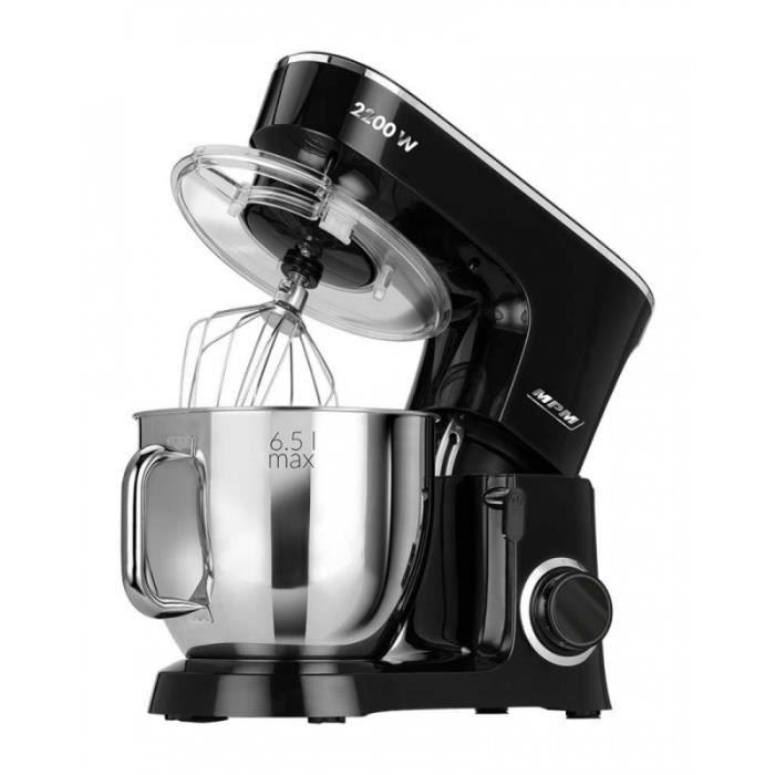 Robot de cuisine - MPM - MRK-19 - 1400W - 65 Litres - Noir
