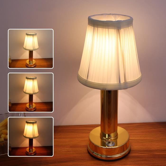 Lampe de Bureau LED Rechargeable - OEMG - Style Nortique - Gradation 3 Vitesses