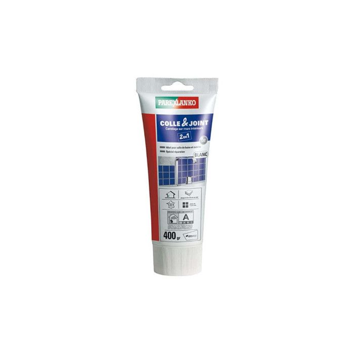 COLLE ET JOINT PATE BLC 400GR