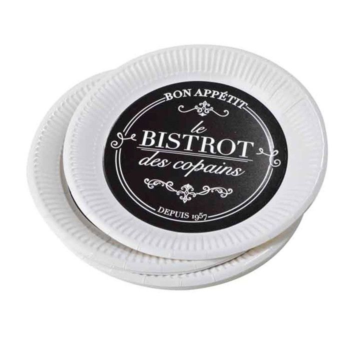 10 Assiettes En Carton Anniversaire 30 Ans - 23 Cm, Jetables, Pour Fête Et Célébration - 6