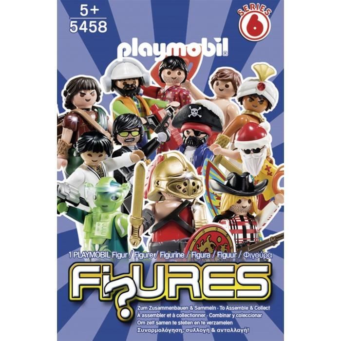 PLAYMOBIL - Figures Garçons Série 6 - 1 figurine aléatoire parmi 12 à  collectionner - Cdiscount Jeux - Jouets