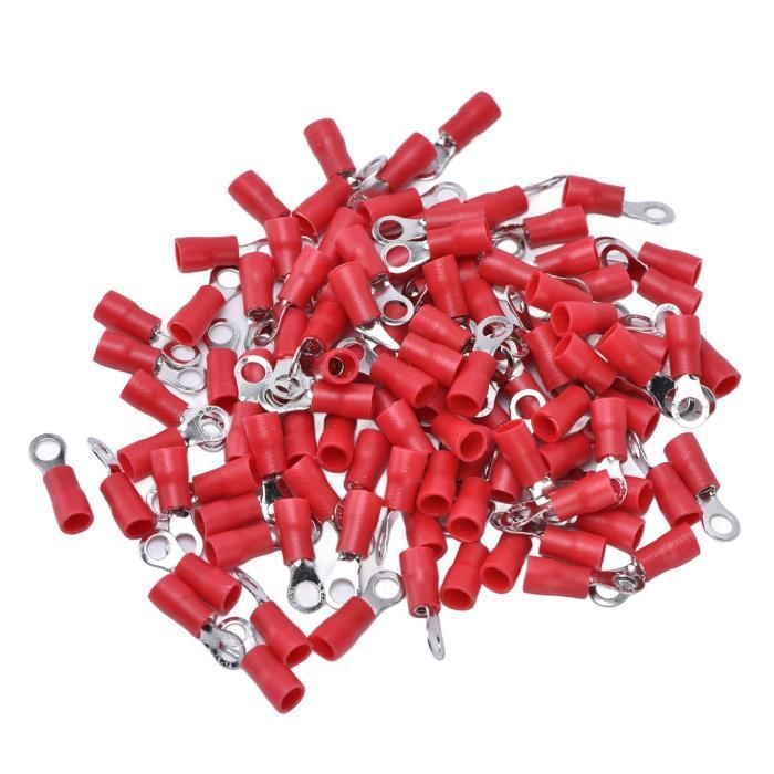 1000Pcs Bornes à Sertir Isolées Pour Broches électriques 16