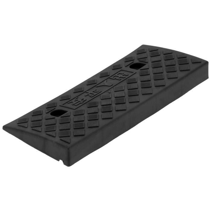 Qqmora Rampe de pente Rampe de Trottoir Plastique Rampe de Seuil Portable Épaisseur 5cm pour Voiture jardin piscine
