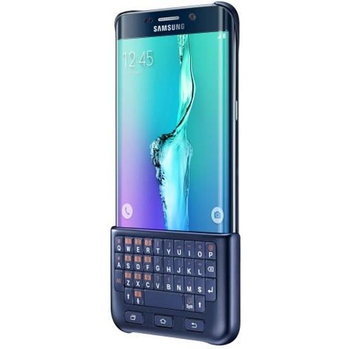 Samsung Keyboard Cover EJ-CG928 QWERTZ protège-clavier noir pour Galaxy S6 edge