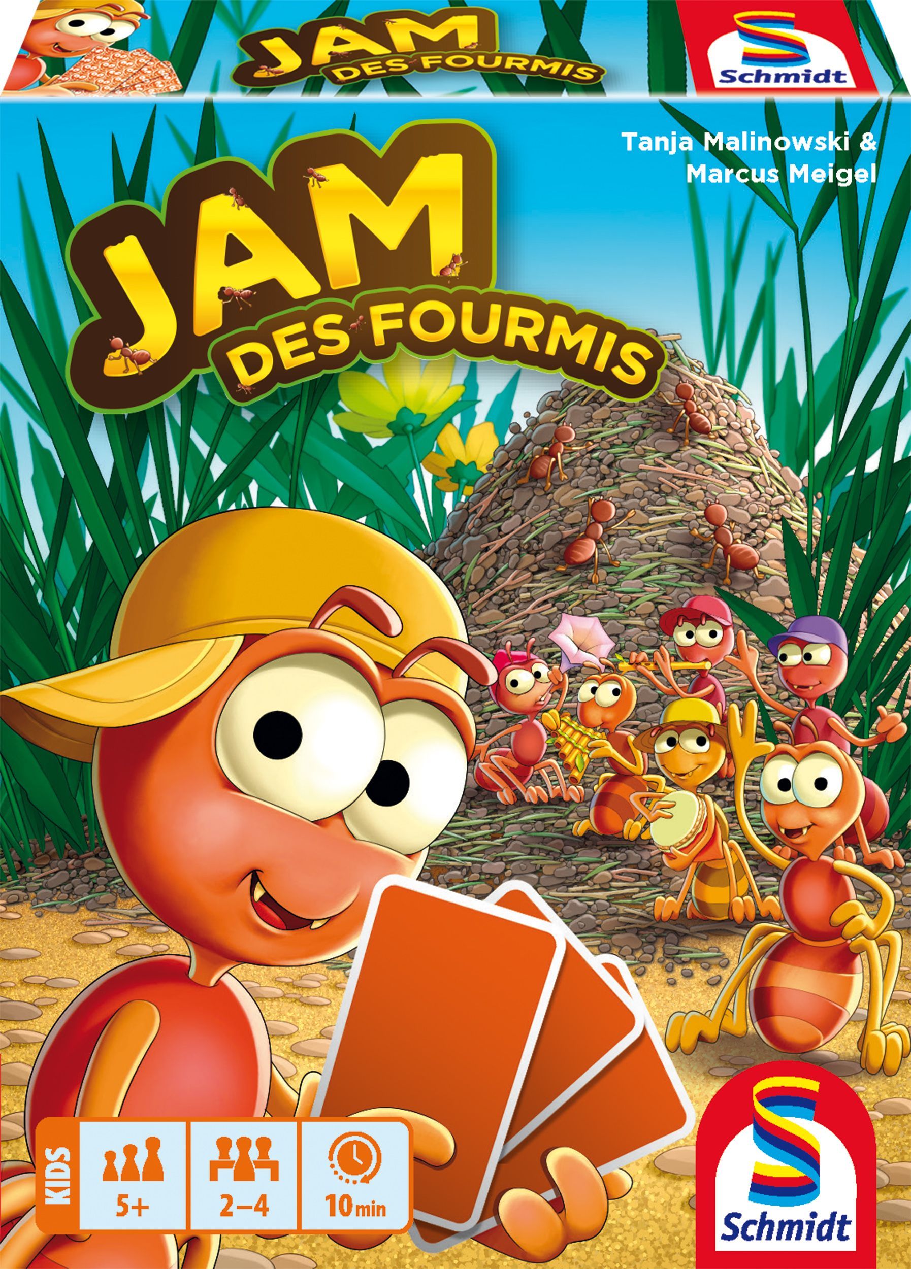 Jeu de Cartes Schmidt Spiele 88545 – Pour 2 à 4 Joueurs, À Partir de 4 Ans