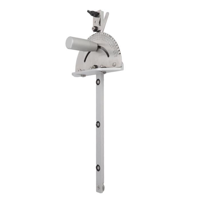 Jauge à Onglet Avec Poignée En Alliage D'Aluminium - Règle D'Assemblage Pour Scie à Table, Scie à Ruban Et Machines