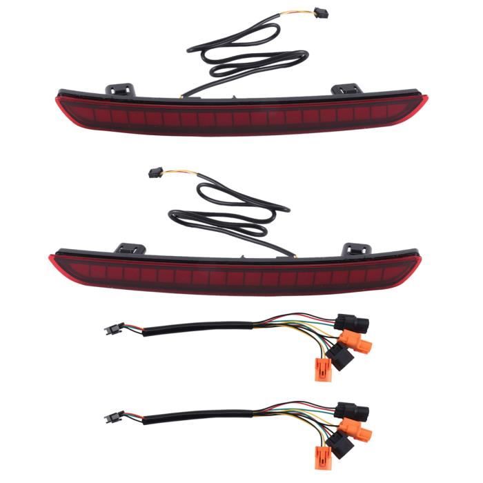 Feu Antibrouillard Arrière LED Pour Peugeot 3008 5008 2009-2016 - Remplacement OEM Pare-chocs