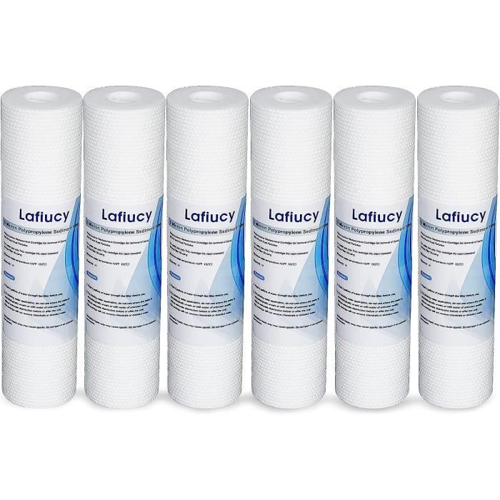 Cartouche Filtre à Eau En Acier Inoxydable 304 - 10 Pouces, Lavable, 5 Microns - Pour Système Filtration - 9