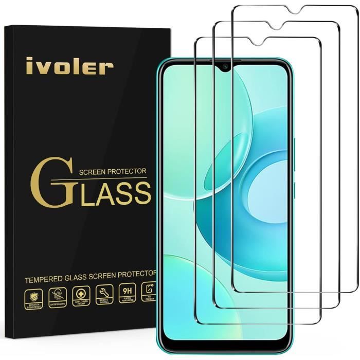 Protections Écran Verre Trempé TailTech Pour HONOR 400 Lite – Lot De 3, Couverture Complète Bord à Bord | Dureté 9H, Anti-Traces