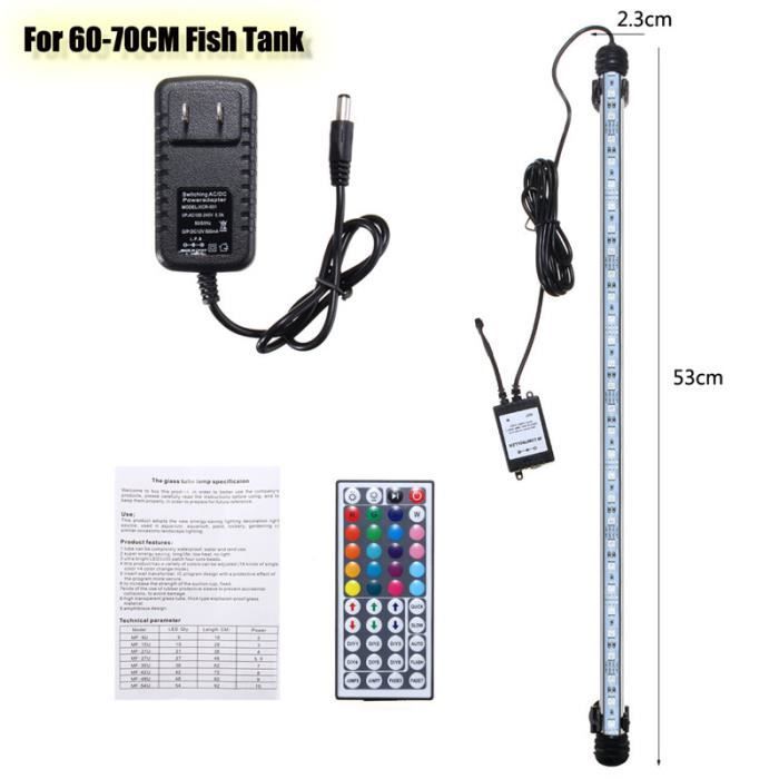 Pour réservoir 6070cm Fish AU plug Pour réservoir 60