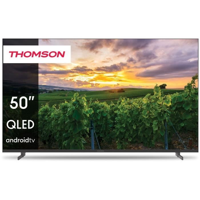 THOMSON 50QA2S13 - TV QLED 50 (127 cm) - 4K UHD 3840x2160 - HDR - Smart TV Android - 4xHDMI 2.0
