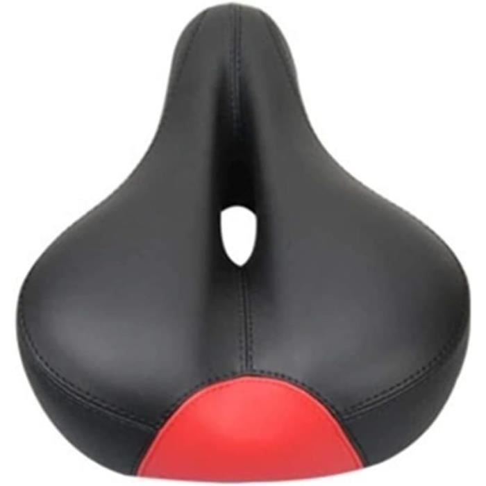 SELLE,Red--selle de vélo de route confortable et légère en PU pour hommes et femmes