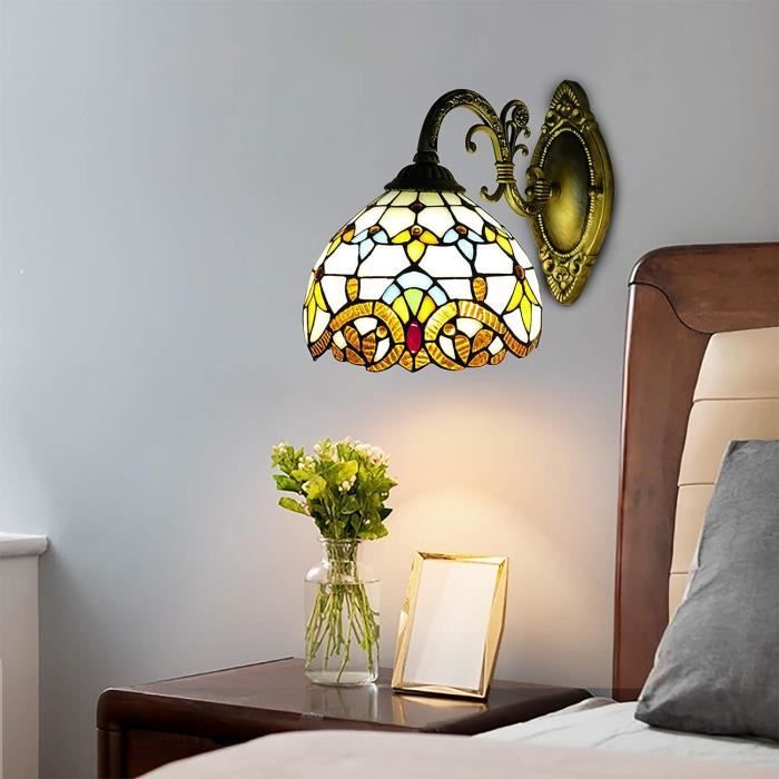 Applique Murale LED, Lampe De Mur, Pour Chambre Maison Couloir Salon Escalier Noir