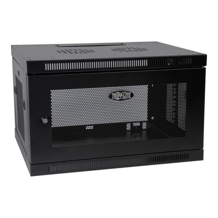 Armoire de rack - TRIPPLITE - 6U - Montable sur mur - Noir - 19 pouces