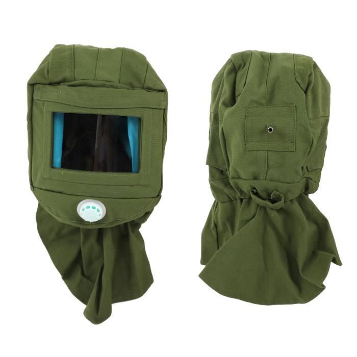 équipement Protection Individuelle Cagoule De Sablage - Masque Anti-poussière Avec écran De Protection équipement Protection Peinture