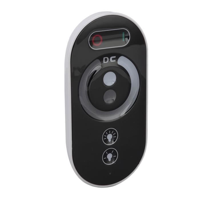 VBESTLIFE Télécommande RF, contrôleur de LED à Broche SATA à Commande Manuelle pour boîtiers de Ventilateur, lumières, Panneaux pour équipement ARGB 5V(Black